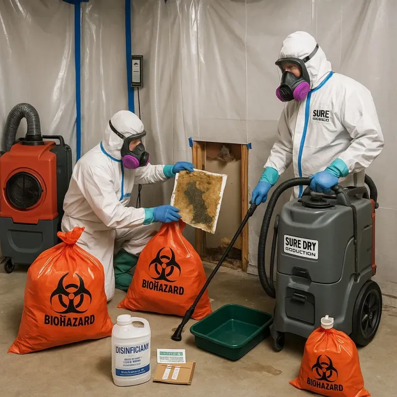 Contaminated Water Handling Protocols process in Terrell County, TX