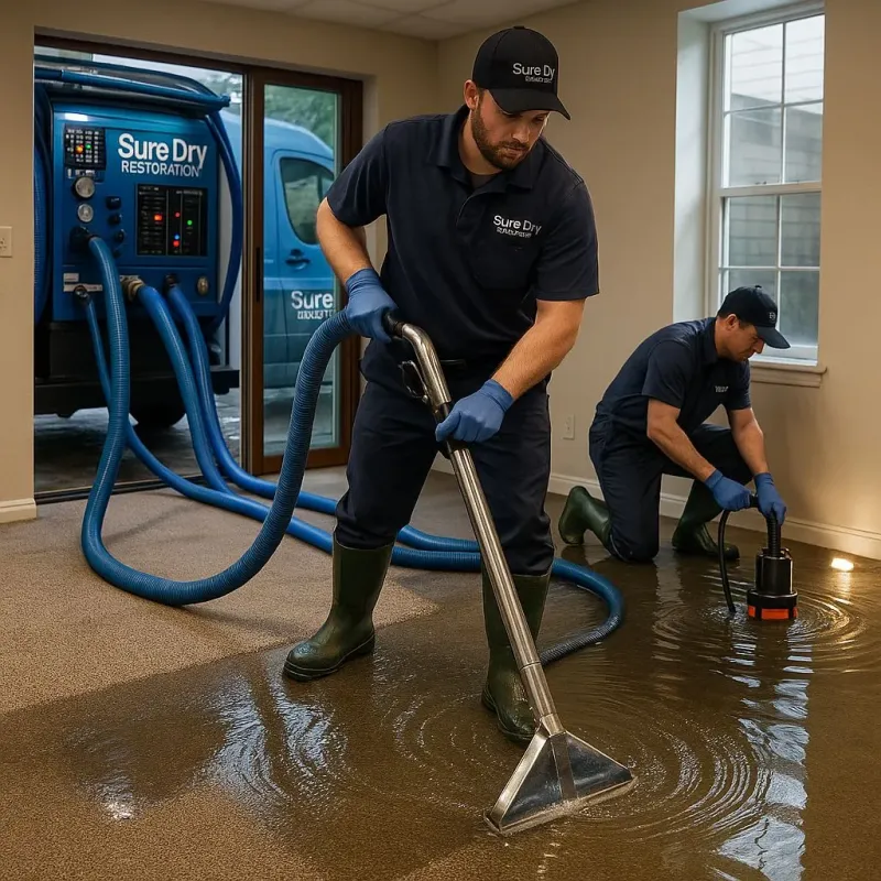 Water Extraction and Removal process in Terrell County, TX